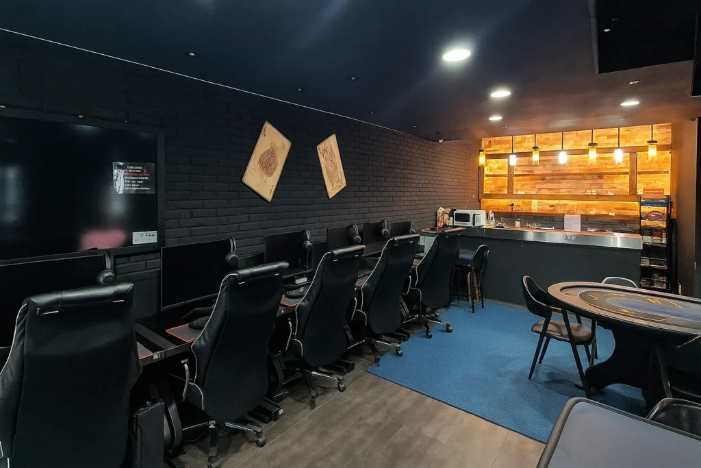 Sagajeong Branch Board Game Room – Meeting Table View