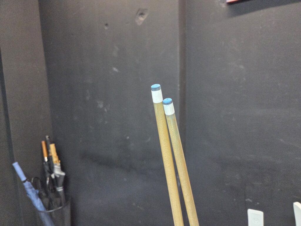 완성 큐대 모습